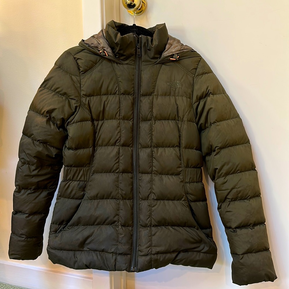The North Face down jacket